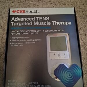 CVS Health Advanced TENS Targeted Muscle Therapy Device - White